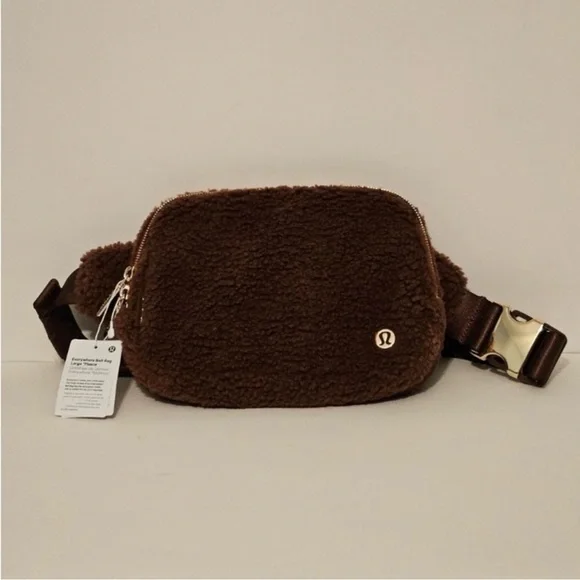 NWT - Lululemon Fleece Everywhere Belt Bag Large 2L in Brown Earth NWT - Lululemon Fleece Everywhere Belt Bag Large 2L in Brown Earth